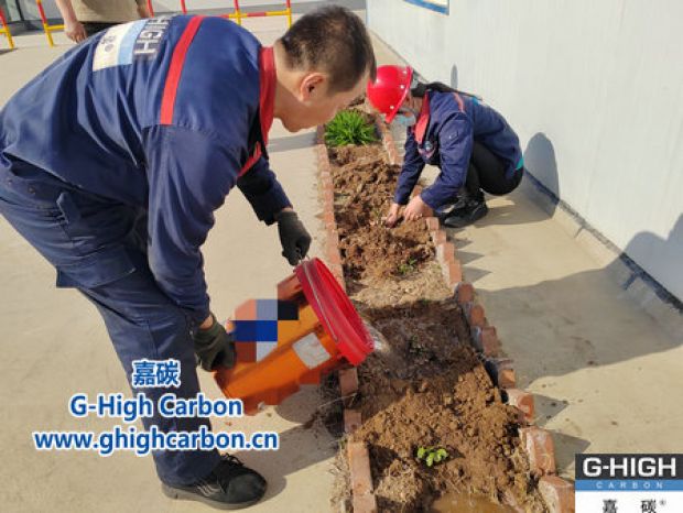 嘉碳春光里，花植新活力